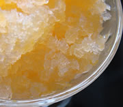 апельсиновое мороженое