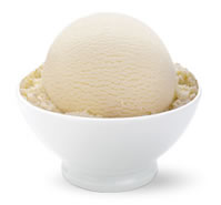 ванильное мороженое